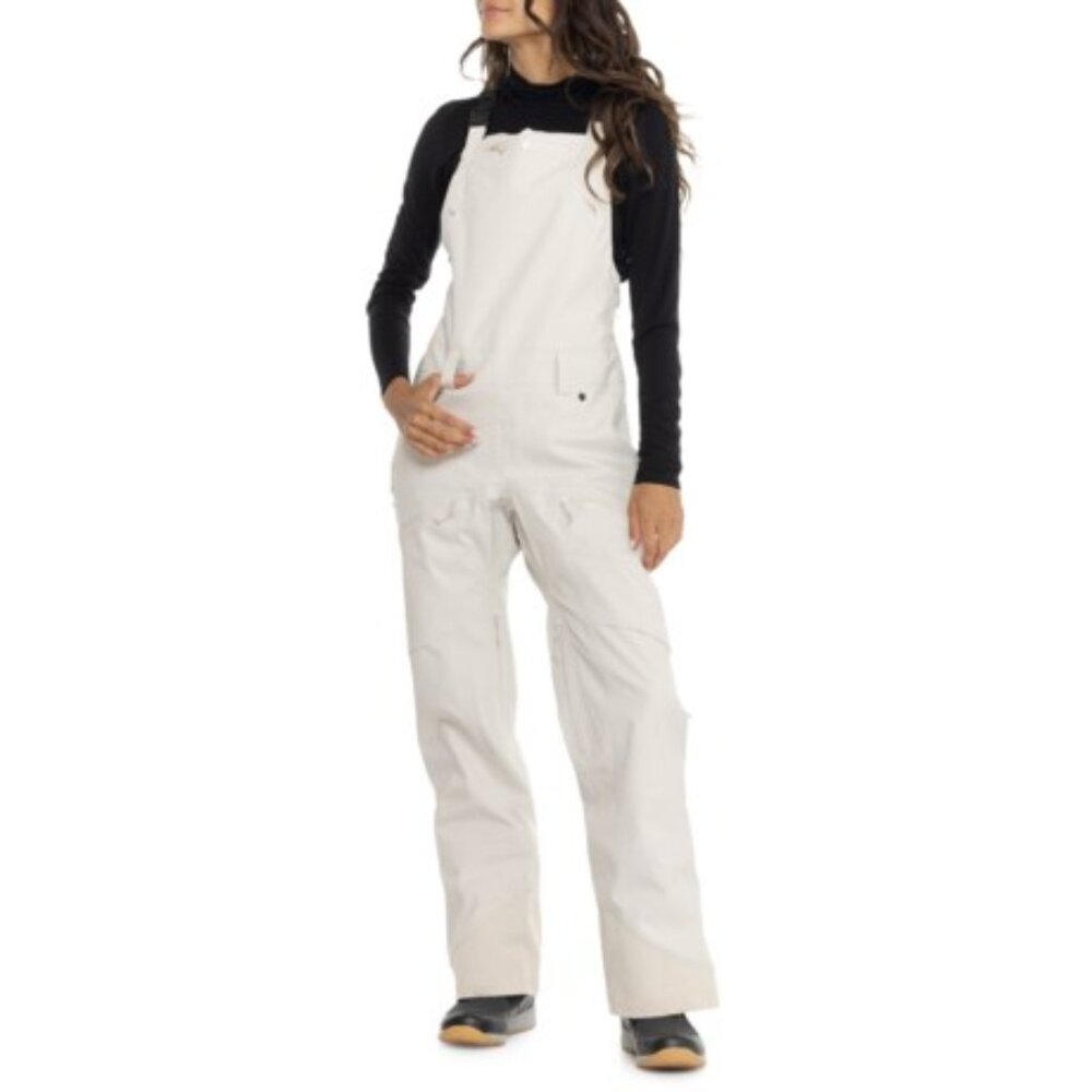 Foxy Bib - Women's Size 8; Color MARBLE (white/off white)